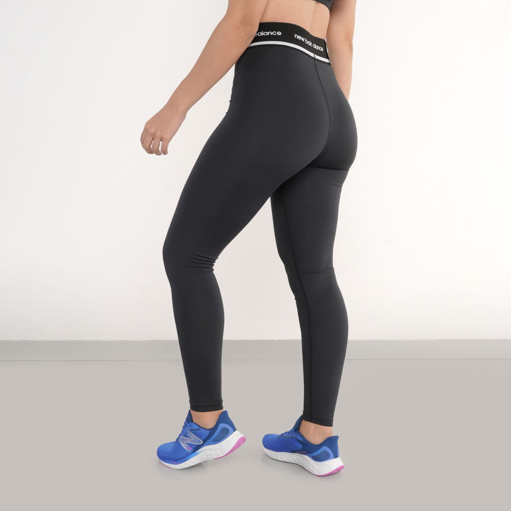 New Balance Legging WP41177B-BK F ESSENTIALS ACTIV Preto. Poliamida -4-